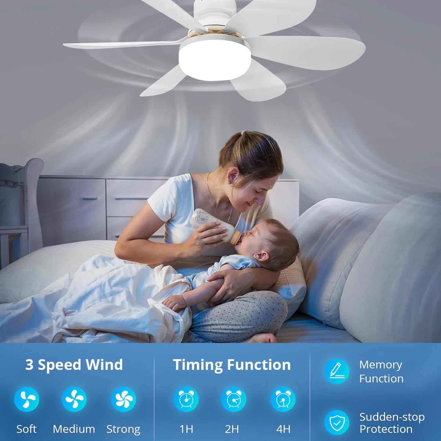 Ceiling Fan with Light