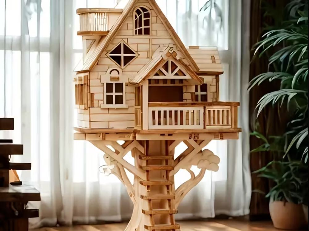 Build & Decorate 3D Wooden Puzzles