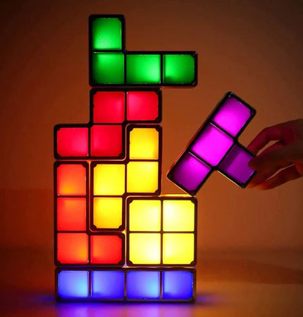 Tetris Stackable Night Light Puzzle