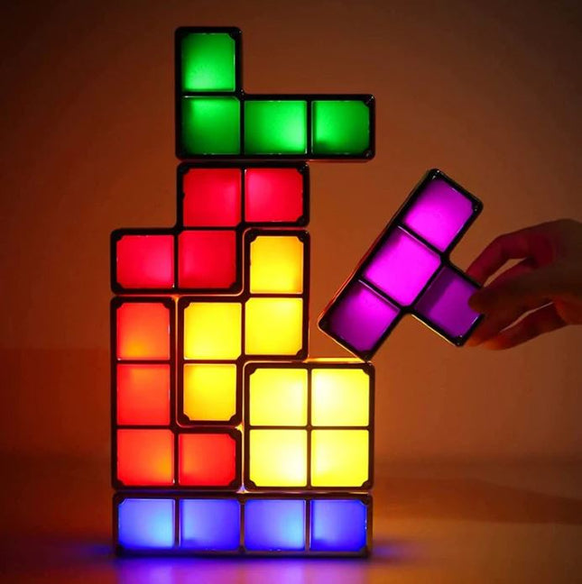 Tetris Stackable Night Light Puzzle