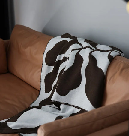 Modern Jacquard Throw Blanket