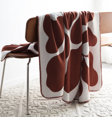 Modern Jacquard Throw Blanket