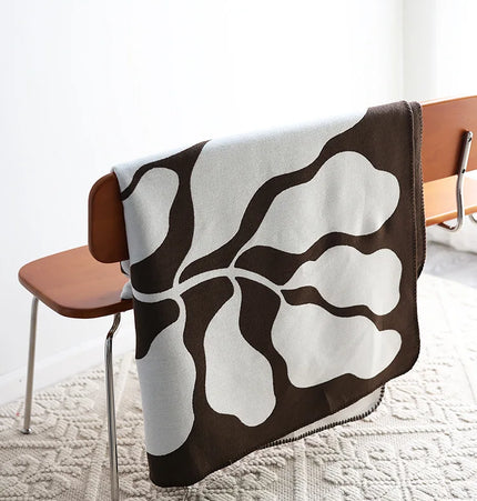 Modern Jacquard Throw Blanket