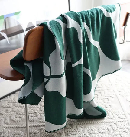 Modern Jacquard Throw Blanket