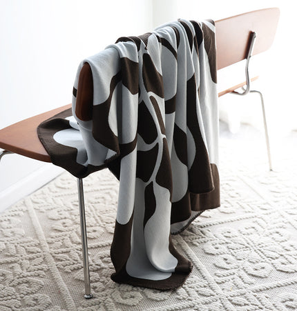 Modern Jacquard Throw Blanket