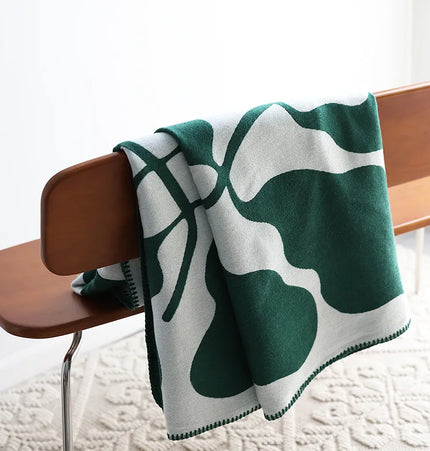 Modern Jacquard Throw Blanket