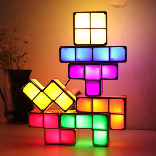 Tetris Stackable Night Light Puzzle